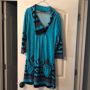 Nice tunic with western motif